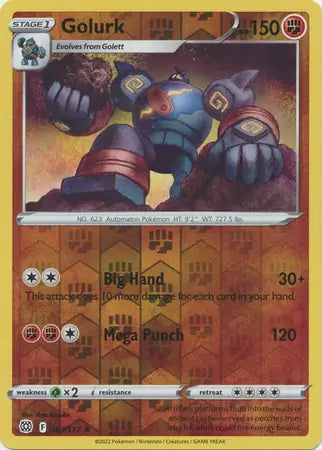 Golurk 083/172 (SWSH09: Brilliant Stars)  - Reverse Holofoil | Good Games Adelaide SA