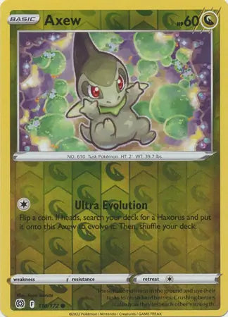 Axew 110/172 (SWSH09: Brilliant Stars)  - Reverse Holofoil | Good Games Adelaide SA