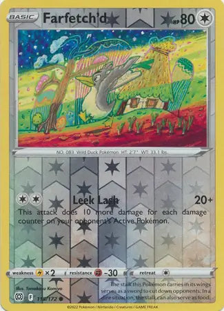 Farfetch'd 115/172 (SWSH09: Brilliant Stars)  - Reverse Holofoil | Good Games Adelaide SA
