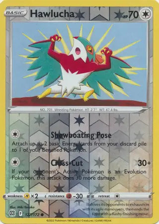 Hawlucha 127/172 (SWSH09: Brilliant Stars)  - Reverse Holofoil | Good Games Adelaide SA