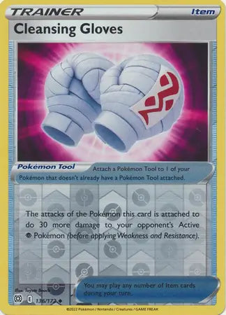 Cleansing Gloves 136/172 (SWSH09: Brilliant Stars)  - Reverse Holofoil | Good Games Adelaide SA