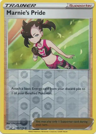 Marnie's Pride 145/172 (SWSH09: Brilliant Stars)  - Reverse Holofoil | Good Games Adelaide SA
