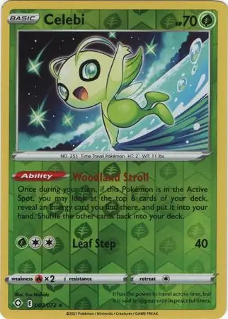 Celebi 003/072 (Shining Fates)  - Reverse Holofoil | Good Games Adelaide SA
