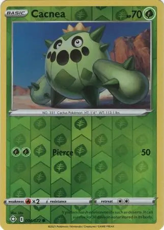 Cacnea 004/072 (Shining Fates)  - Reverse Holofoil | Good Games Adelaide SA