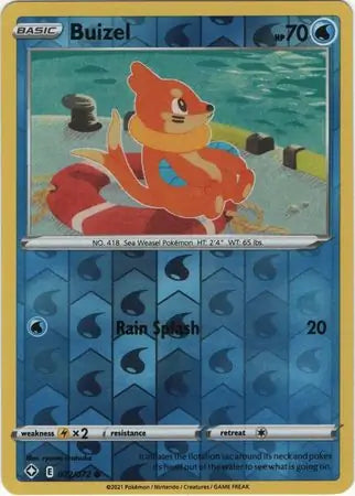 Buizel 022/072 (Shining Fates)  - Reverse Holofoil | Good Games Adelaide SA