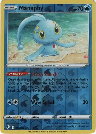 Manaphy 024/072 (Shining Fates)  - Reverse Holofoil | Good Games Adelaide SA