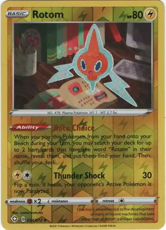 Rotom 034/072 (Shining Fates)  - Reverse Holofoil | Good Games Adelaide SA