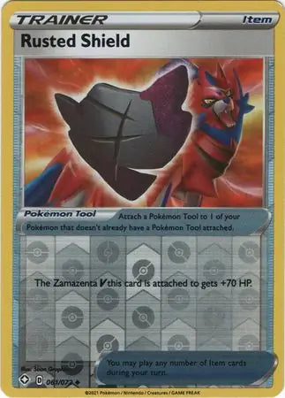 Rusted Shield 061/072 (Shining Fates)  - Reverse Holofoil | Good Games Adelaide SA