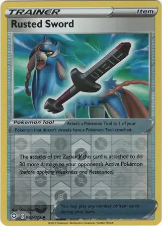 Rusted Sword 062/072 (Shining Fates)  - Reverse Holofoil | Good Games Adelaide SA