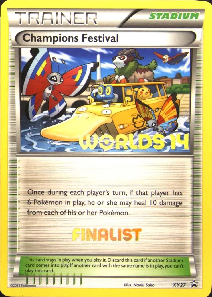 Champions Festival 2014 Quarter Finalist XY27 (XY Promos)  - Holofoil | Good Games Adelaide SA