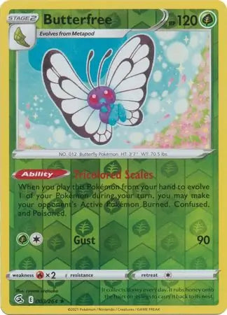 Butterfree 003/264 (SWSH08: Fusion Strike)  - Reverse Holofoil | Good Games Adelaide SA