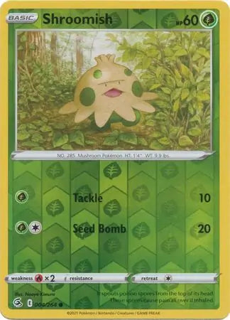 Shroomish 004/264 (SWSH08: Fusion Strike)  - Reverse Holofoil | Good Games Adelaide SA