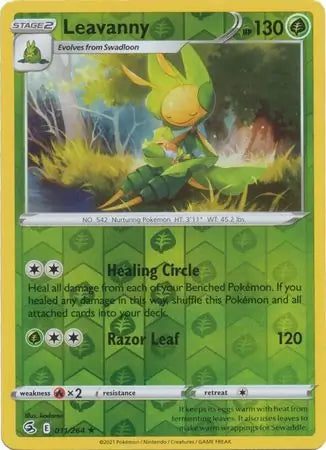 Leavanny 011/264 (SWSH08: Fusion Strike)  - Reverse Holofoil | Good Games Adelaide SA