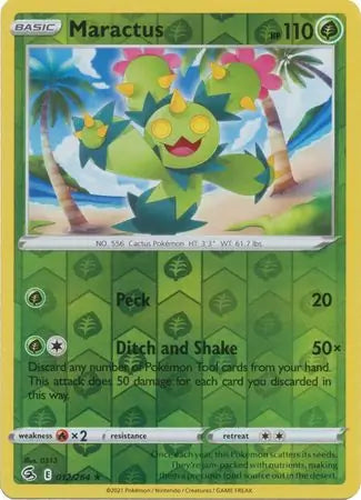 Maractus 012/264 (SWSH08: Fusion Strike)  - Reverse Holofoil | Good Games Adelaide SA