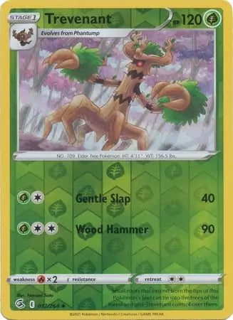 Trevenant 017/264 (SWSH08: Fusion Strike)  - Reverse Holofoil | Good Games Adelaide SA