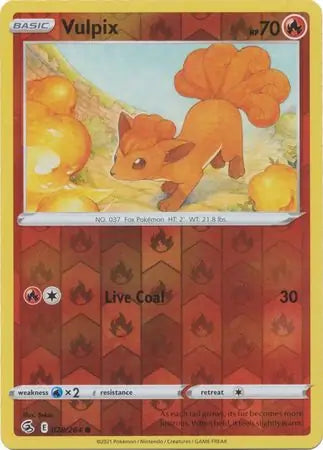 Vulpix 028/264 (SWSH08: Fusion Strike)  - Reverse Holofoil | Good Games Adelaide SA