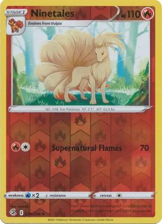 Ninetales 030/264 (SWSH08: Fusion Strike)  - Reverse Holofoil | Good Games Adelaide SA