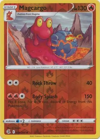 Magcargo 035/264 (SWSH08: Fusion Strike)  - Reverse Holofoil | Good Games Adelaide SA
