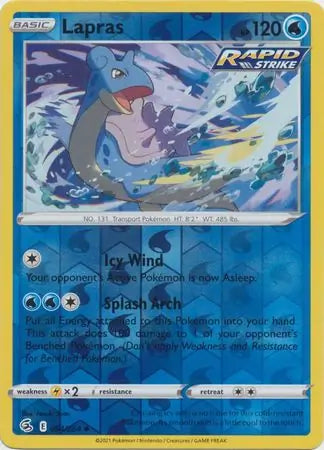 Lapras 054/264 (SWSH08: Fusion Strike)  - Reverse Holofoil | Good Games Adelaide SA