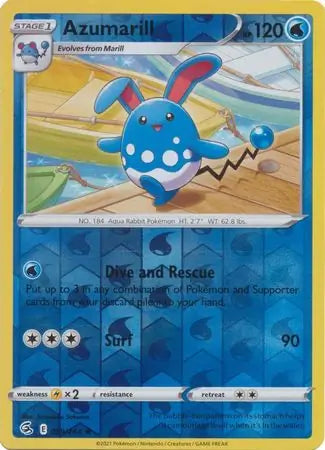 Azumarill 059/264 (SWSH08: Fusion Strike)  - Reverse Holofoil | Good Games Adelaide SA
