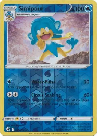 Simipour 069/264 (SWSH08: Fusion Strike)  - Reverse Holofoil | Good Games Adelaide SA