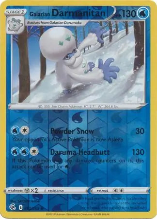 Galarian Darmanitan 072/264 (SWSH08: Fusion Strike)  - Reverse Holofoil | Good Games Adelaide SA