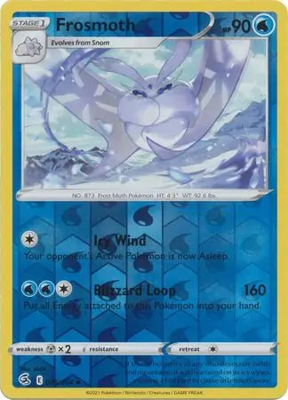 Frosmoth 085/264 (SWSH08: Fusion Strike)  - Reverse Holofoil | Good Games Adelaide SA