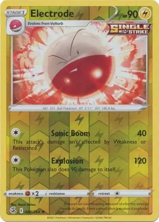 Electrode 088/264 (SWSH08: Fusion Strike)  - Reverse Holofoil | Good Games Adelaide SA