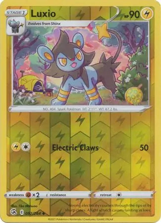 Luxio 092/264 (SWSH08: Fusion Strike)  - Reverse Holofoil | Good Games Adelaide SA
