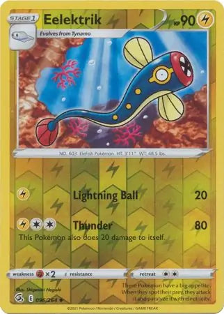 Eelektrik 096/264 (SWSH08: Fusion Strike)  - Reverse Holofoil | Good Games Adelaide SA