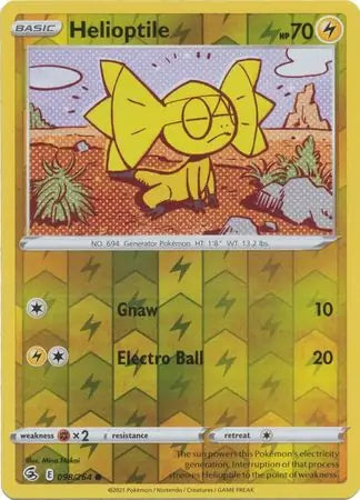 Helioptile 098/264 (SWSH08: Fusion Strike)  - Reverse Holofoil | Good Games Adelaide SA