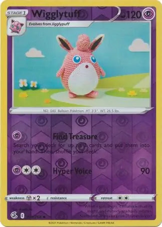 Wigglytuff 111/264 (SWSH08: Fusion Strike)  - Reverse Holofoil | Good Games Adelaide SA
