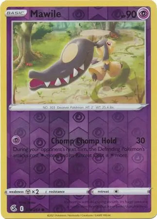 Mawile 119/264 (SWSH08: Fusion Strike)  - Reverse Holofoil | Good Games Adelaide SA