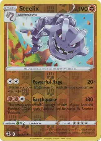 Steelix 139/264 (SWSH08: Fusion Strike)  - Reverse Holofoil | Good Games Adelaide SA