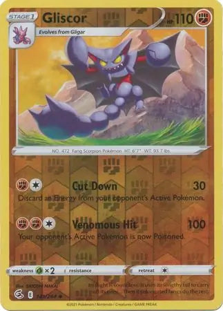 Gliscor 141/264 (SWSH08: Fusion Strike)  - Reverse Holofoil | Good Games Adelaide SA