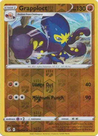 Grapploct 153/264 (SWSH08: Fusion Strike)  - Reverse Holofoil | Good Games Adelaide SA