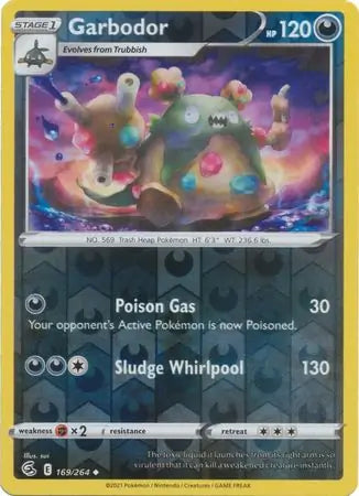 Garbodor 169/264 (SWSH08: Fusion Strike)  - Reverse Holofoil | Good Games Adelaide SA