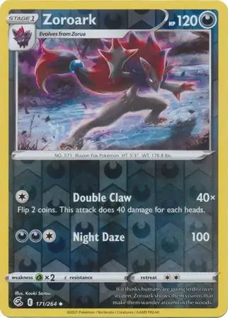 Zoroark 171/264 (SWSH08: Fusion Strike)  - Reverse Holofoil | Good Games Adelaide SA