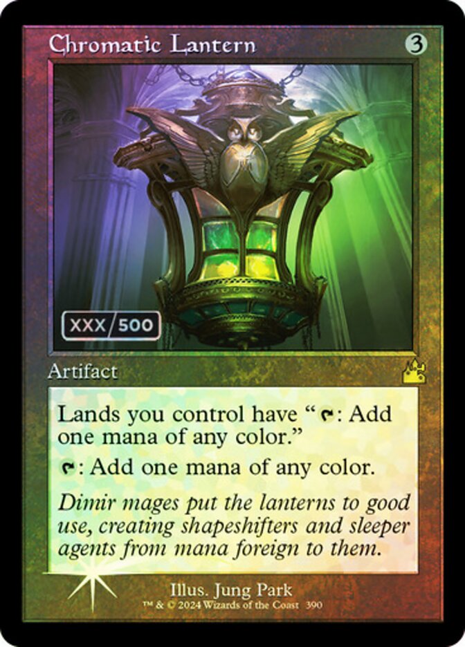 Chromatic Lantern Serialized 390 (Ravnica Remastered)  - Foil | Good Games Adelaide SA