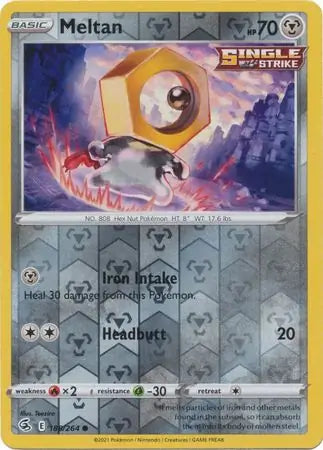 Meltan 188/264 (SWSH08: Fusion Strike)  - Reverse Holofoil | Good Games Adelaide SA