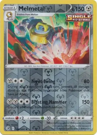 Melmetal 189/264 (SWSH08: Fusion Strike)  - Reverse Holofoil | Good Games Adelaide SA