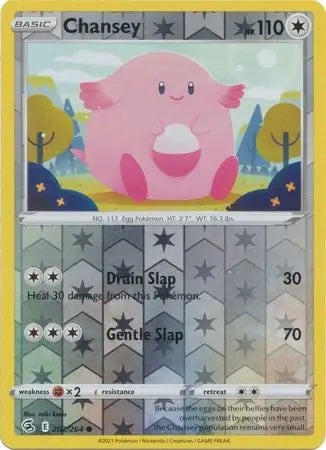 Chansey 202/264 (SWSH08: Fusion Strike)  - Reverse Holofoil | Good Games Adelaide SA