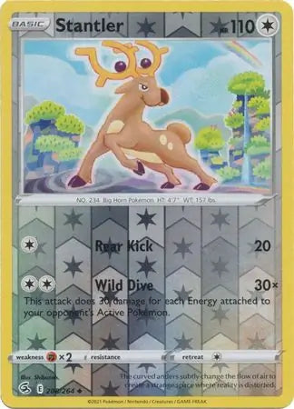 Stantler 208/264 (SWSH08: Fusion Strike)  - Reverse Holofoil | Good Games Adelaide SA