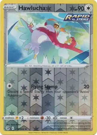Hawlucha 216/264 (SWSH08: Fusion Strike)  - Reverse Holofoil | Good Games Adelaide SA