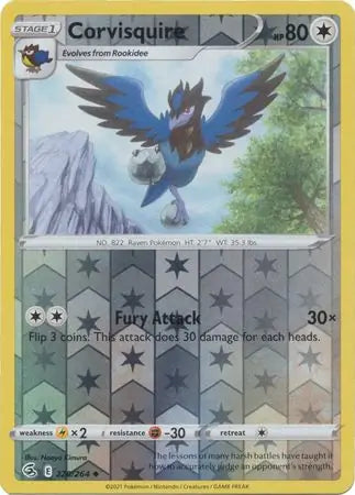 Corvisquire 220/264 (SWSH08: Fusion Strike)  - Reverse Holofoil | Good Games Adelaide SA