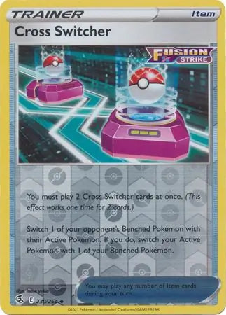 Cross Switcher 230/264 (SWSH08: Fusion Strike)  - Reverse Holofoil | Good Games Adelaide SA