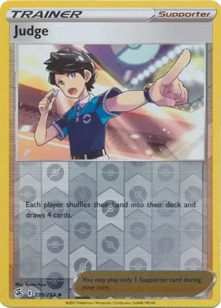 Judge 235/264 (SWSH08: Fusion Strike)  - Reverse Holofoil | Good Games Adelaide SA
