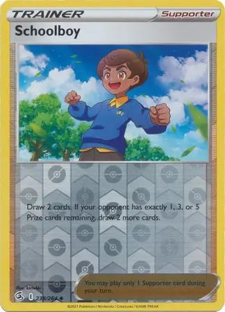 Schoolboy 238/264 (SWSH08: Fusion Strike)  - Reverse Holofoil | Good Games Adelaide SA