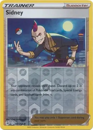 Sidney 241/264 (SWSH08: Fusion Strike)  - Reverse Holofoil | Good Games Adelaide SA