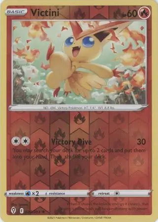 Victini 020/203 (SWSH07: Evolving Skies)  - Reverse Holofoil | Good Games Adelaide SA